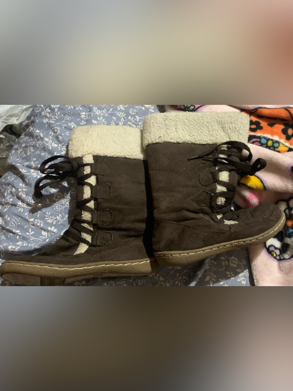 Old Navy Girls Zip Up Boots size 13